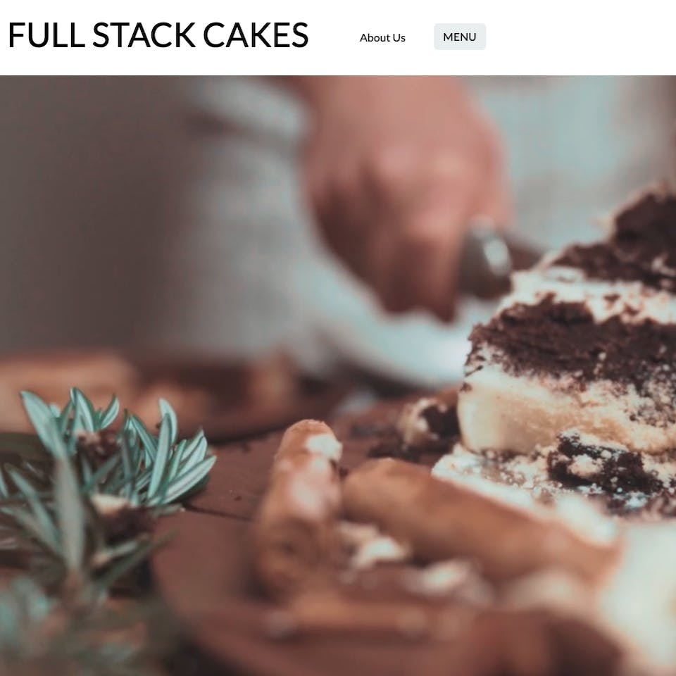 Full Stack Bakery App - Local